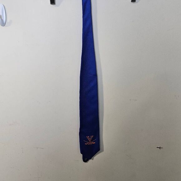 UVA Virginia 100% Silk Tie 1957 - Picture 2 of 3